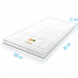 KoudschuimTopdekmatrasInfinityAirmaxxBamboeDeluxe80x200dikte11cm