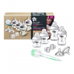 TommeeTippeeClosertoNatureFlessenStartersetTransparant1set