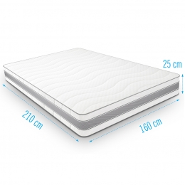TraagschuimmatrasMedimax160x210dikte25cm
