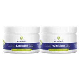 GratisVerzending2xVitakruidMultiBasisPoeder161gr