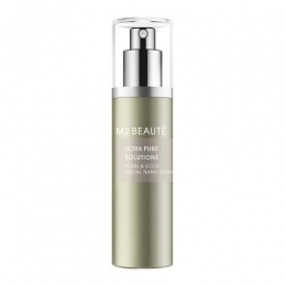 M2BeautUltraPureSolutionsPearlGoldFacialNanoSpray75ml