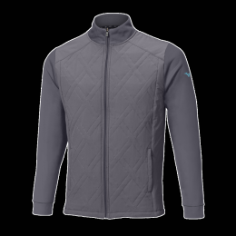 MizunoFusionPaddedJacketOdysseyGrayHerenMaatXXL