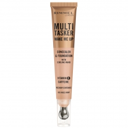 RimmelMulti-TaskerWakeMeUpFoundationenConcealer20mlVerschillendeTinten-025RoseIvory
