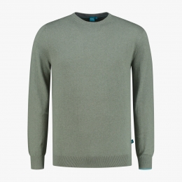 DistrictIndigoPulloverCrewneckGreenMelange3XL