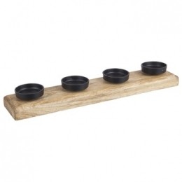 KerstdecoratiesBizzottoPCANDELA4PGILLIANRETTNAT-NERO50X10