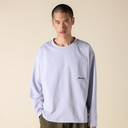 MizunoHeavyLongSleeveT-ShirtSportstyleschoenenThistleDamesHerenMaatXL