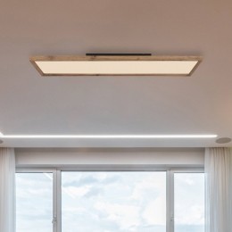 GloboLEDplafondlampCinderellahoutCCT120x30cm