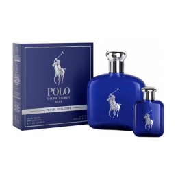 RalphLaurenPoloBlueTravelSet