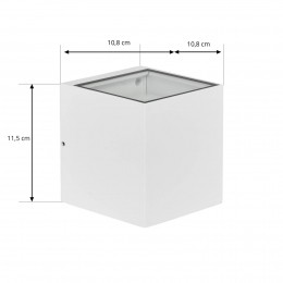 PriosbuitenwandlampTetjewithoekig115cm