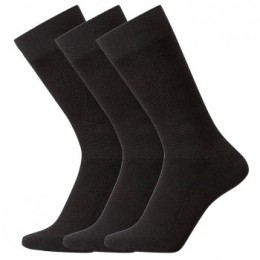 Claudio3stuksRibHeavyCottonSocksActie