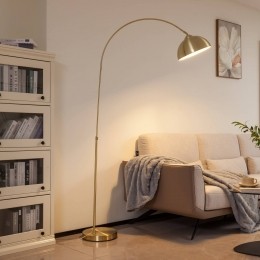 LindbybooglampLennartmessinginhoogteverstelbaarE27