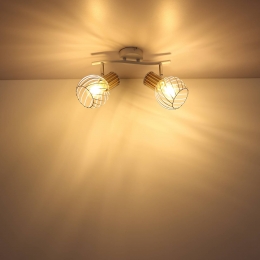 GloboPlafondlampLuiseinwitenhoutoptiek2-lamps