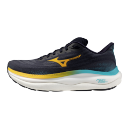 MizunoWAVESKY9HardloopschoenenBaritoneBlauwCitrusCapriBreHerenMaat41