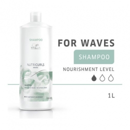 WellaProfessionalsNutricurlsWavesShampoo1000ml