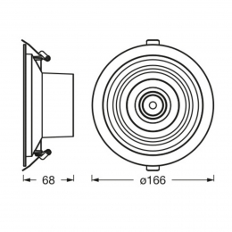LedvanceDecorFilamentHaloLEDdownlight