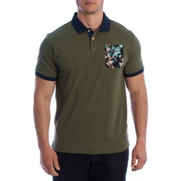 PoloShirtKorteMouwInmyhoodHS24MPL11-MILITARY