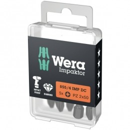 Wera0505766100114PozidriveImpaktorBit-PZ2X50mm5st