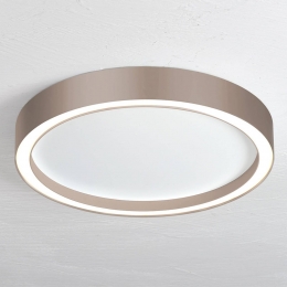 BoppAuraLEDplafondlamp40cmwittaupe