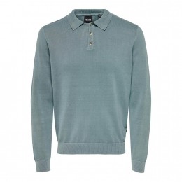 OnlySonsMasonWashPoloKnit