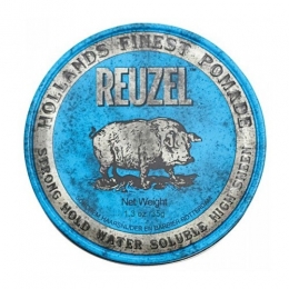 ReuzelStrongHoldHeavySheenPomadeBlue