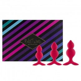 FeelzToys-BibiTwinButtPlugSet3st