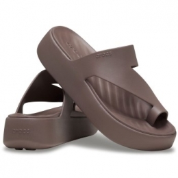 CrocsGetawayPlatformToeLoopActie