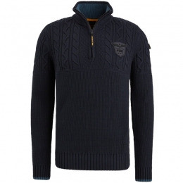 PmeLegendHalfZipCollarCottonRibKnit