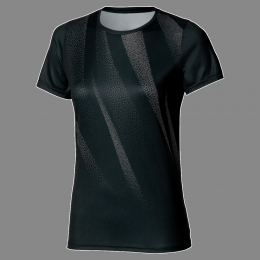 MizunoCoreGraphicteeZwartDamesMaatL