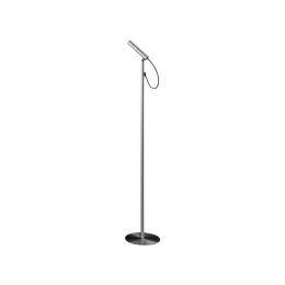 NemoLEDvloerlampTypealuminiumkleurig3000Kdimbaar