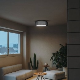 LEDS-C4LEDplafondlampGonggrijs4000K612cm