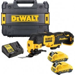 DeWALTDCS353D2-QW12VLi-ionXRAccuMultitoolSet2x20AhMet35-deligeAccessoiresetInTSTAKKoffer