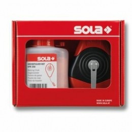 SolaCLP30SETRSlaglijnmolenSetMetSlaglijnpoeder-Rood