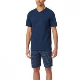 SchiesserCasualEssentialsShortPyjamaV-neckActie