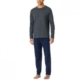 SchiesserCasualEssentialsLongPyjamaRoundNeckActie