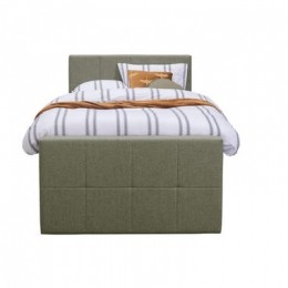 BoxspringmetvoetbordLivgeblokt-groen-120x200cm-slankepoot-LeenBakker