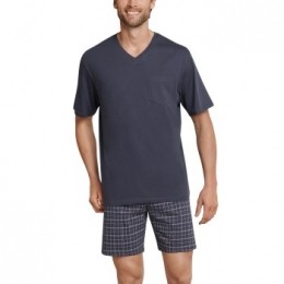 SchiesserDayandNightShortPyjamaV-neckActie