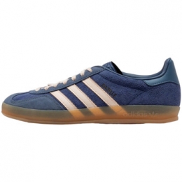 LageSneakersadidasGazelleIndoorDarkBlueBlissOrange