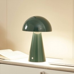 LindbyLEDoplaadbaretafellampNevijogroen20cmUSBdimmer
