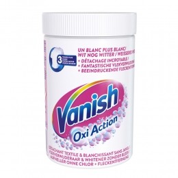 6xVanishOxiActionVlekverwijderaarPoeder600gr