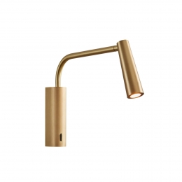 LEDS-C4LEDwandlampGamaExtendgoudkleurigmataluminium
