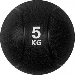 VirtuFitMedicijnbalPro-MedicineBall-5kg-Rubber-Zwart
