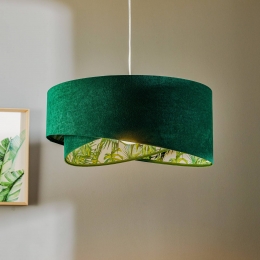 MacoDesignHanglampViviengroenmetbloemenprintall-over