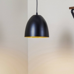 EMIBIGLIGHTINGHanglampLenox1-lampzwartgoud
