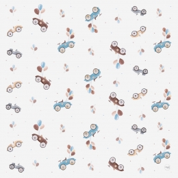 CebaRetroCars120x120cmBeschermendeSpeel-enKnutselmat