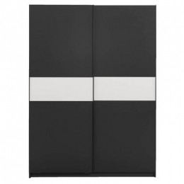 SchuifdeurkastGenua-antracietwit-204x150x60cm-LeenBakker
