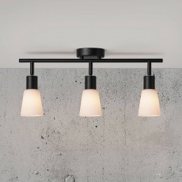NordluxColeplafondlampvanglasenmetaal3-lamps