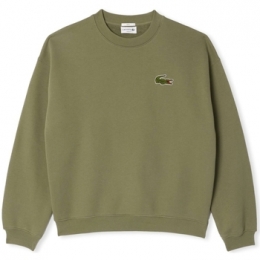 SweaterLacosteLooseFitSweatshirtSH2741-VertKaki
