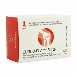 Curcu-PharForteVoedingssupplementSpierenenGewrichten120Tabletten