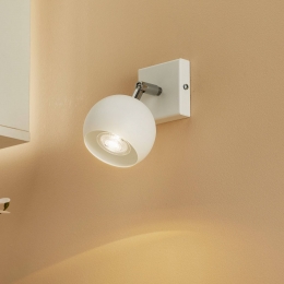 SOLLUXLIGHTINGWandspotFlamevanstaalwit