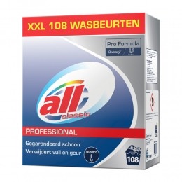 AllProfessionalWasmiddelPoederClassic-108WasbeurtenProFormula756kg
